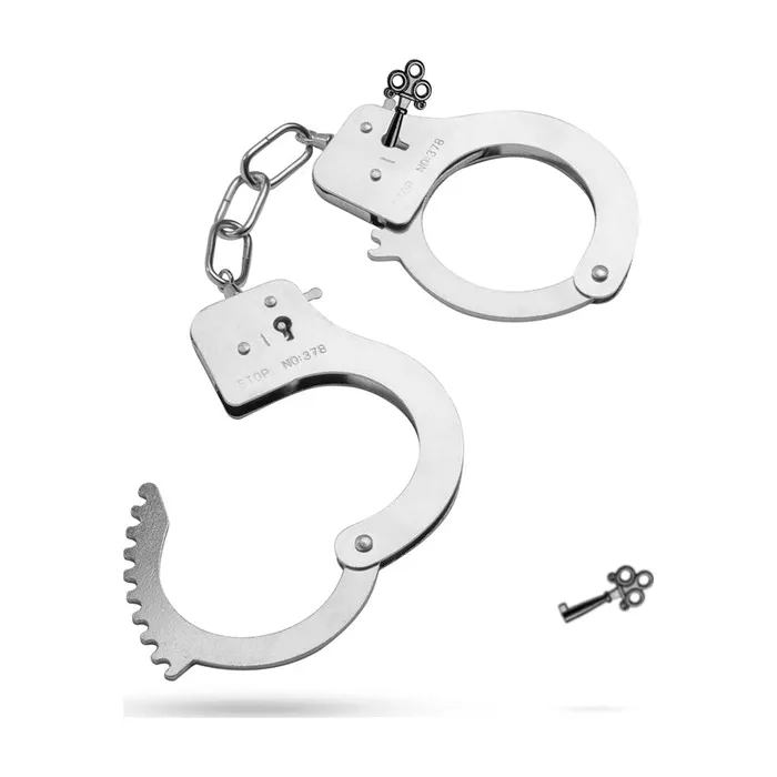 Metal Cuffs Silver | Fetish Collection Couples
