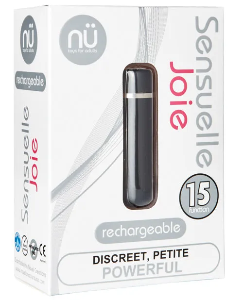 Novel Creations Usa Vibrators | Sensuelle Joie Bullet Vibrator 15 Functions of Pure Pleasure