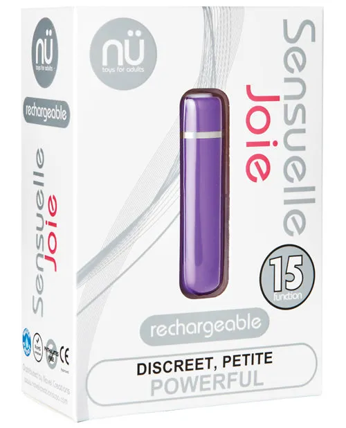 Novel Creations Usa Vibrators | Sensuelle Joie Bullet Vibrator 15 Functions of Pure Pleasure