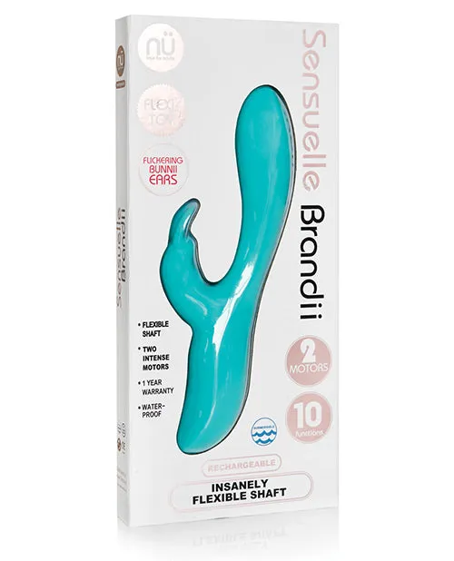 Nu Sensuelle Vibrators Sensuelle Brandii 10 Function Rabbit Vibrator