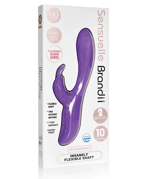 Nu Sensuelle Vibrators | Sensuelle Brandii 10 Function Rabbit Vibrator