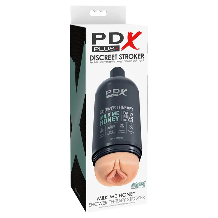 Pipedream PDX Plus Shower Therapy - Milk Me Honey - Flesh-(rd621-21) | Vibrators