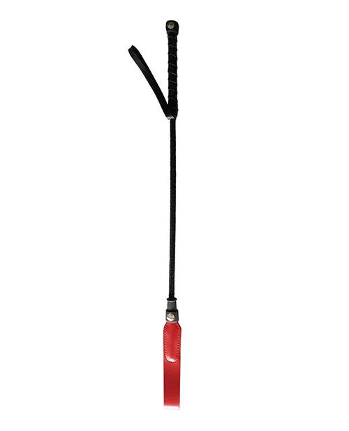Rouge Group Ltd Anal Rouge Short Riding Crop Slim Tip Red