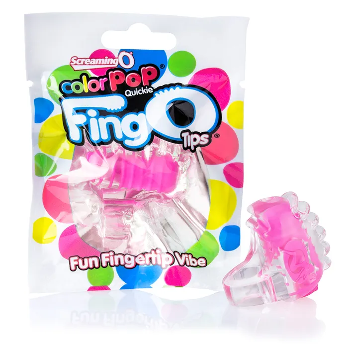 Screaming O Vibrators Fingo Tips Each Pink