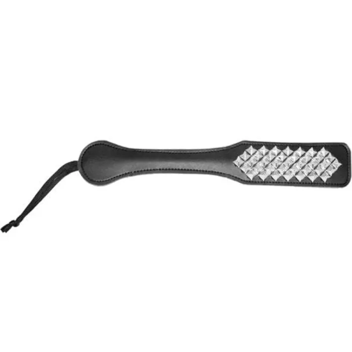 Sex and Mischief Studded Paddle - Black | Sportsheets Anal Sex and Mischief Studded Paddle - Black | Sportsheets Anal