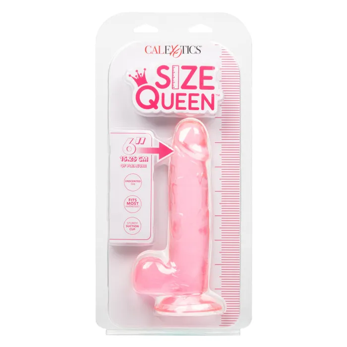 Size Queen 6 Inch - Pink | Calexotics Anal Size Queen 6 Inch - Pink | Calexotics Anal