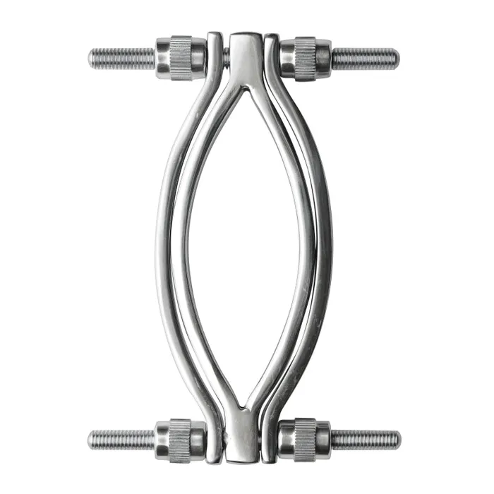 Stainless Steel Pussy Clamp Bulk XR Brands Master Series Male Sex Toys