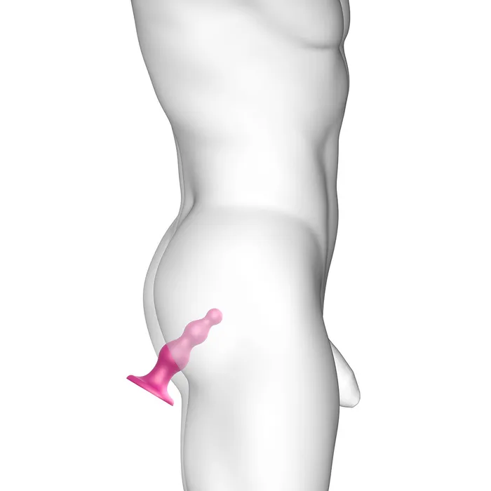 Strap-On-Me Beads Plug Dildo Metallic Raspberry - Medium | Strap-On-Me Female Sex Toys Strap-On-Me Beads Plug Dildo Metallic Raspberry - Medium | Strap-On-Me Female Sex Toys