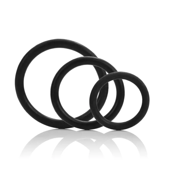 Tri-Rings - Black | CalExotics Anal Tri-Rings - Black | CalExotics Anal