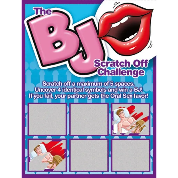 Vibrators Ozze Creations Bj Scratch Off Challenge