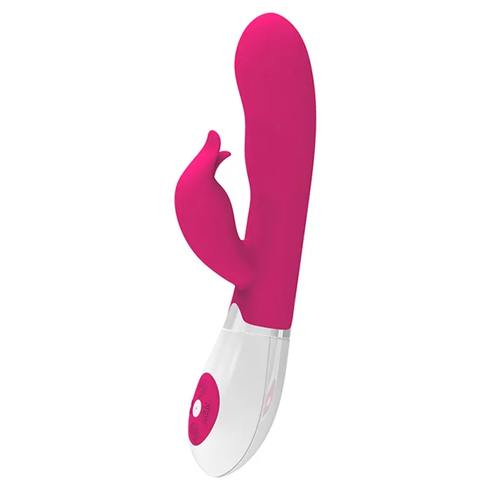 Vibrators Pretty Love Felix 30 Function Rabbit Vibrator Pink Pretty Love
