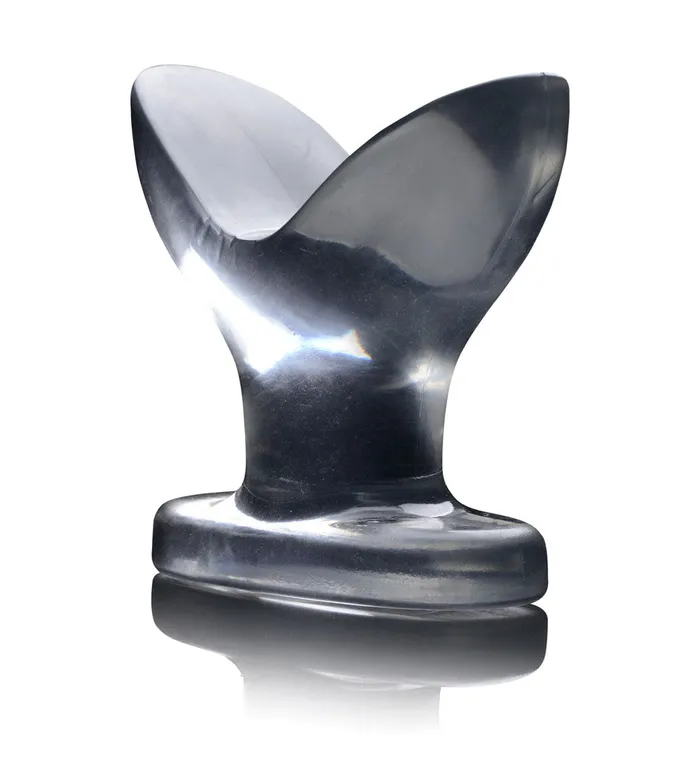XR Brands Anal Anchored Clear Anal Plug
