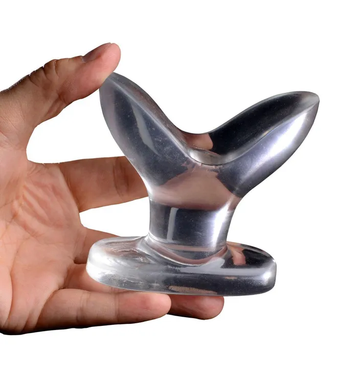 XR Brands Anal | Anchored Clear Anal Plug XR Brands Anal | Anchored Clear Anal Plug