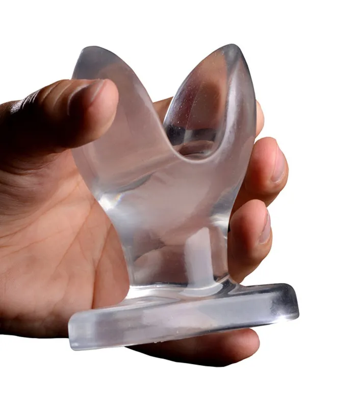 XR Brands Anal | Anchored Clear Anal Plug XR Brands Anal | Anchored Clear Anal Plug