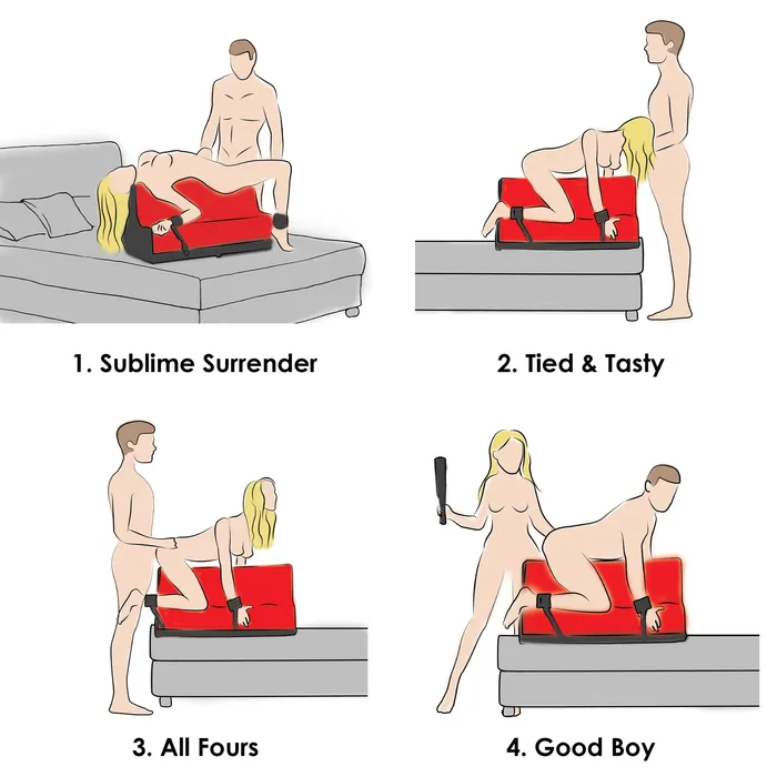 XR Brands Couples | Bedroom Bliss Lovers Bondage Bench