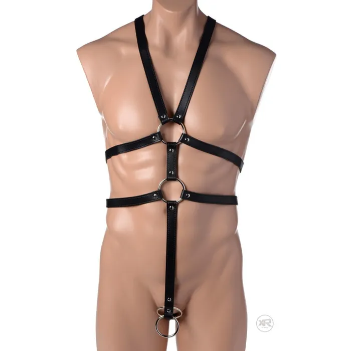 XR Brands Strict Female Sex Toys Strict Male Body Harness