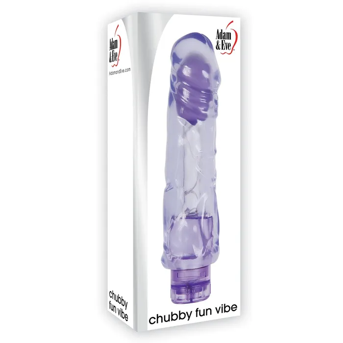 Adam Eve Chubby Fun Vibe Purple Curve Toys Vibrators