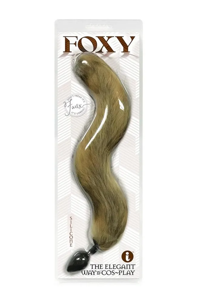 Anal Foxy Foxy Silicone Fox Tail Butt Plug