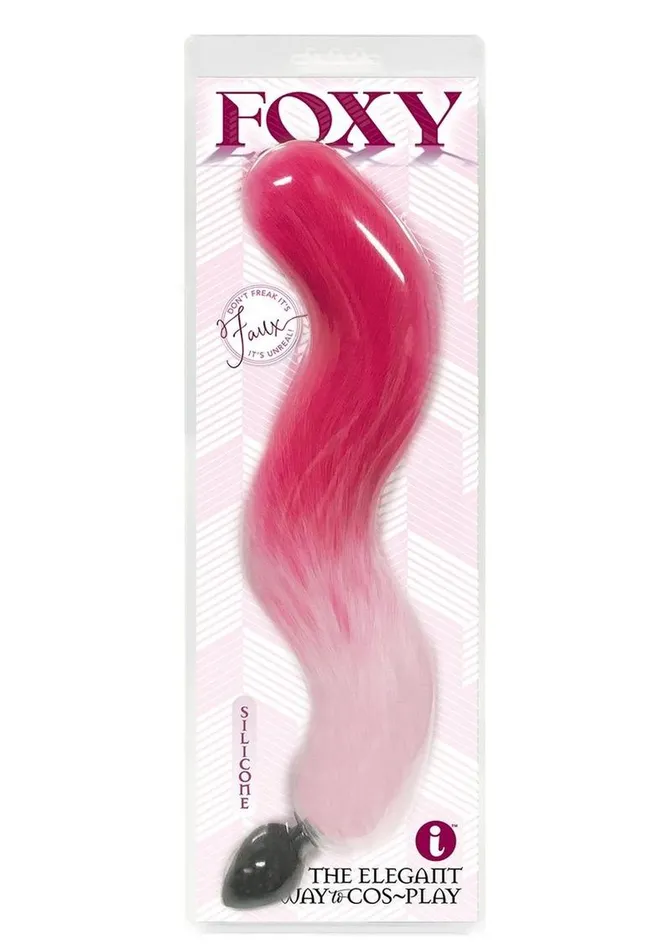 Anal Foxy Foxy Silicone Fox Tail Butt Plug