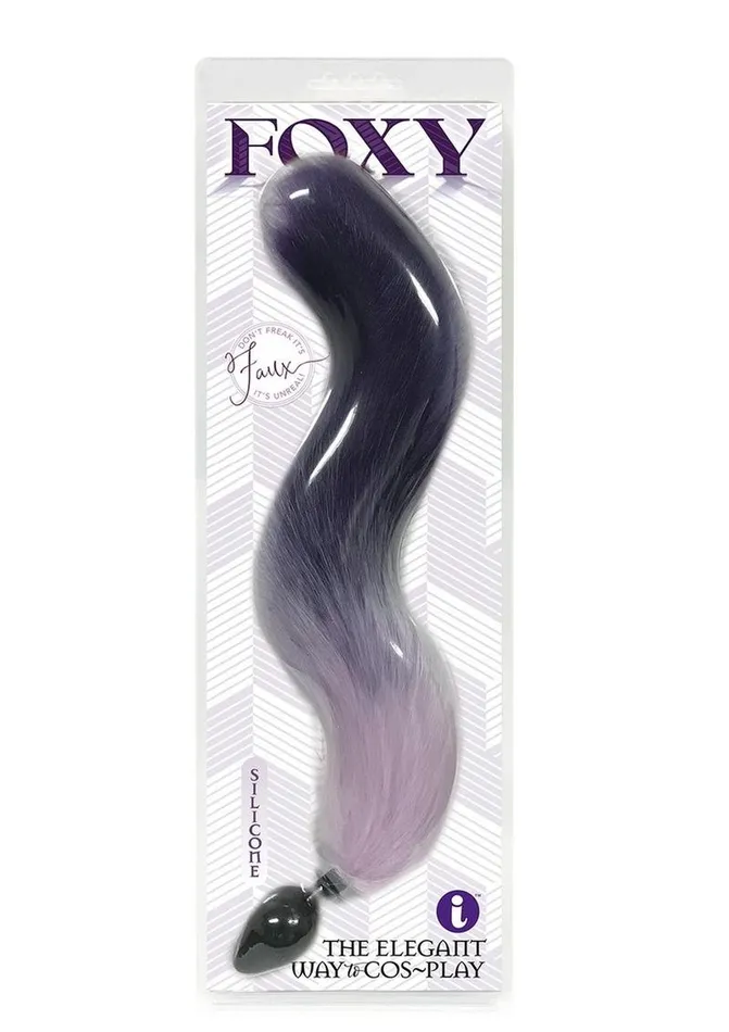 Anal Foxy Foxy Silicone Fox Tail Butt Plug