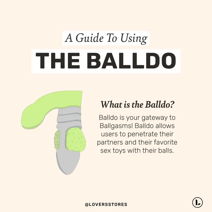 Balldo Balldo The Worlds First Ball Dildo Female Sex Toys