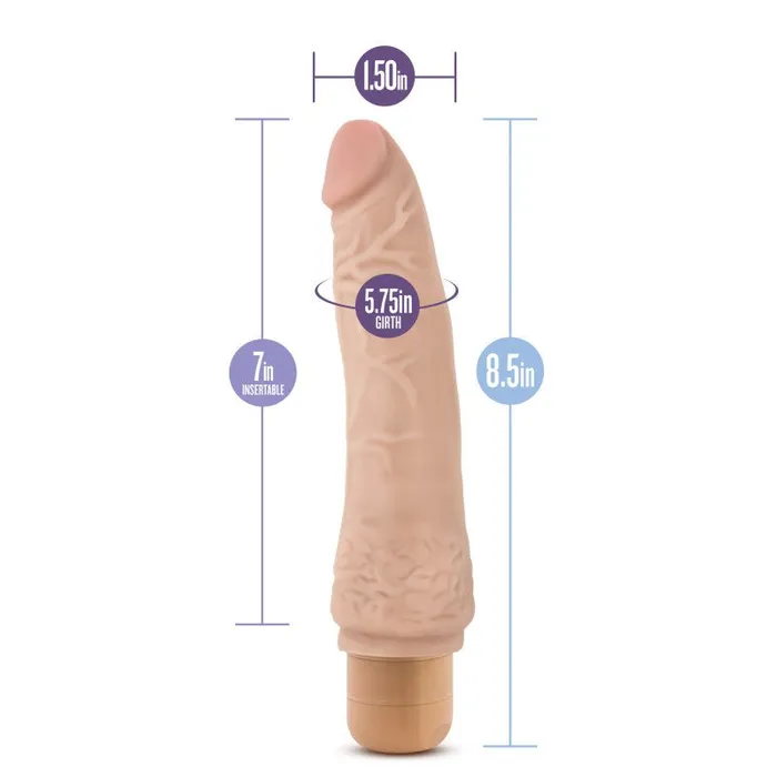 Blush Novelties Dildos Dr Skin Cock Vibe 7 85 Flesh 216 cm Vibrating Dong Blush Novelties Dildos Dr Skin Cock Vibe 7 85 Flesh 216 cm Vibrating Dong