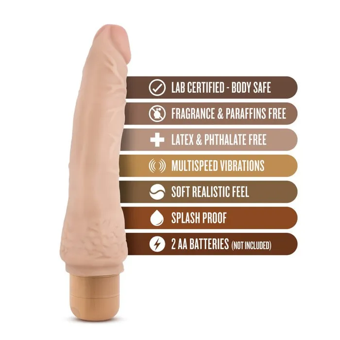 Blush Novelties Dildos Dr Skin Cock Vibe 7 85 Flesh 216 cm Vibrating Dong Blush Novelties Dildos Dr Skin Cock Vibe 7 85 Flesh 216 cm Vibrating Dong