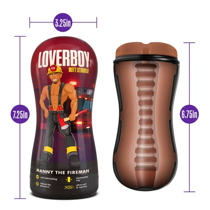 Blush Novelties Loverboy Manny The Fireman Dildos Blush Novelties Loverboy Manny The Fireman Dildos