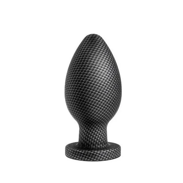 Blush Novelties Male Sex Toys Spark Silicone Butt Plug With Carbon Fiber Design Blush Novelties Male Sex Toys Spark Silicone Butt Plug With Carbon Fiber Design