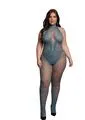 Bodystockings Playsuits Le Desir Fishnet Lace Bodystocking Le Desir