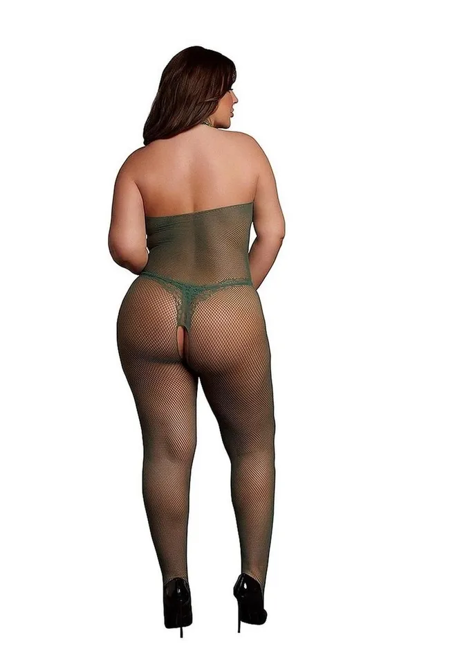 Bodystockings Playsuits Le Desir Fishnet Lace Bodystocking Le Desir