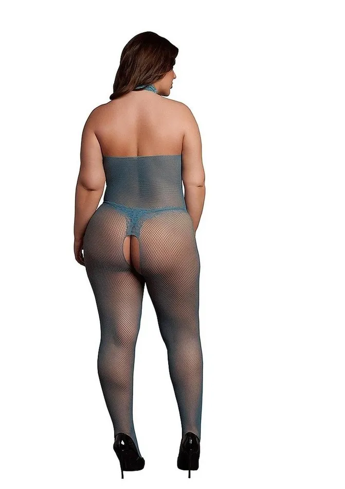 Bodystockings Playsuits Le Desir Fishnet Lace Bodystocking Le Desir