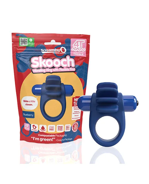 Bushman Products Screaming O 4T Skooch Blueberry Vibrators