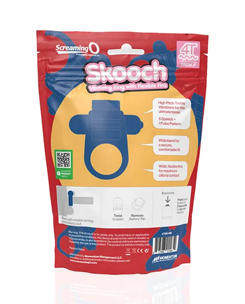 Bushman Products Screaming O 4T Skooch Blueberry Vibrators