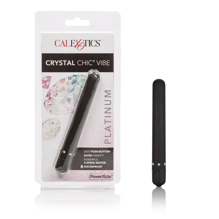 California Exotic Anal Crystal Chic Vibe Black