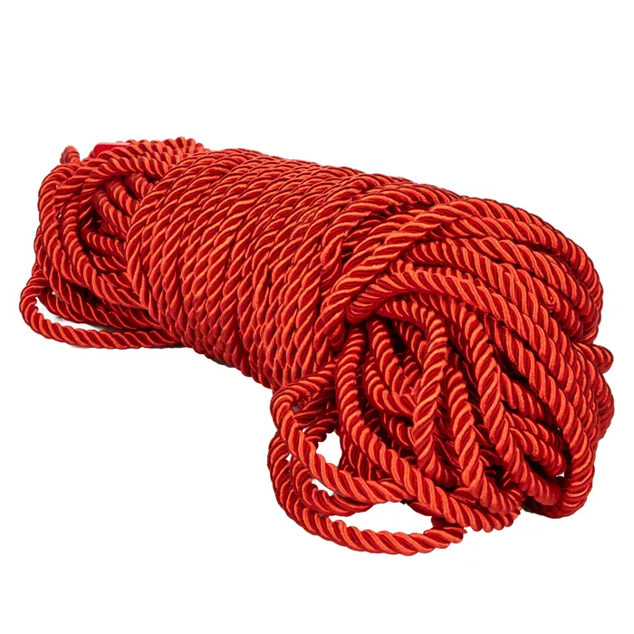 California Exotic Scandal BDSM Rope 985ft 30m Red Vibrators