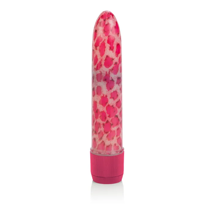 California Exotic Vibrators Leopard Massager Mini Pink