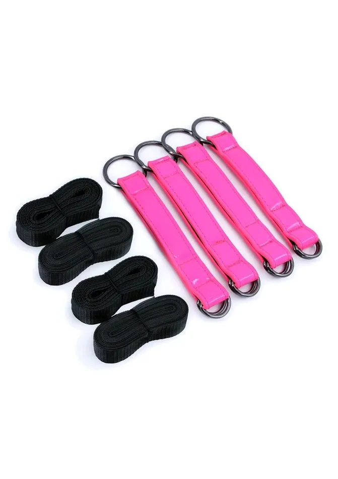 Couples Electra Play Things Electra Play Things Pu Leather Bed Restraint Straps Couples Electra Play Things Electra Play Things Pu Leather Bed Restraint Straps