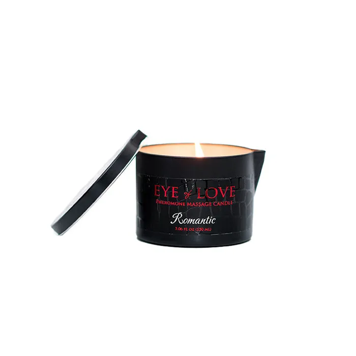 Couples Eye of Love Eye of Love Romantic Pheromone Massage Oil Candle