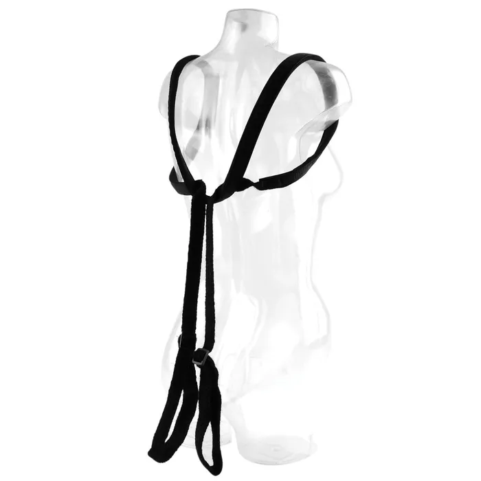 Couples Fetish Fantasy Series GiddyUp Harness Black Pipedream