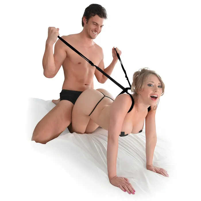 Couples Fetish Fantasy Series GiddyUp Harness Black Pipedream