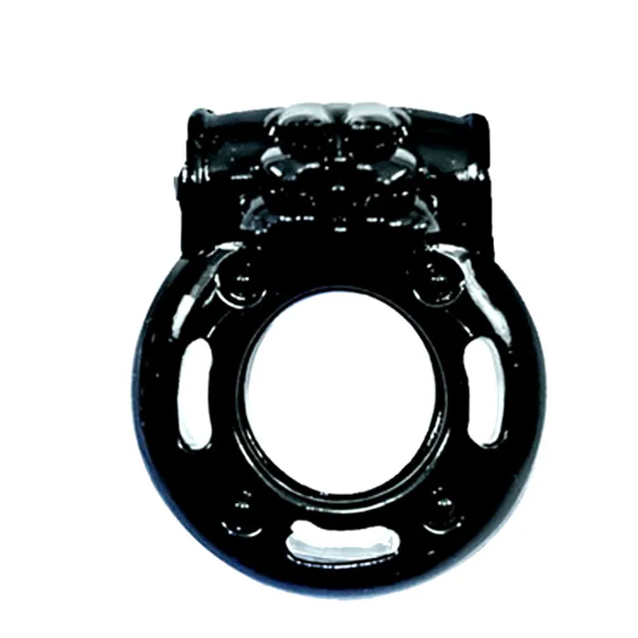 Couples Nasstoys Nasstoys Macho Stallions Cock Ring Vibrator Black