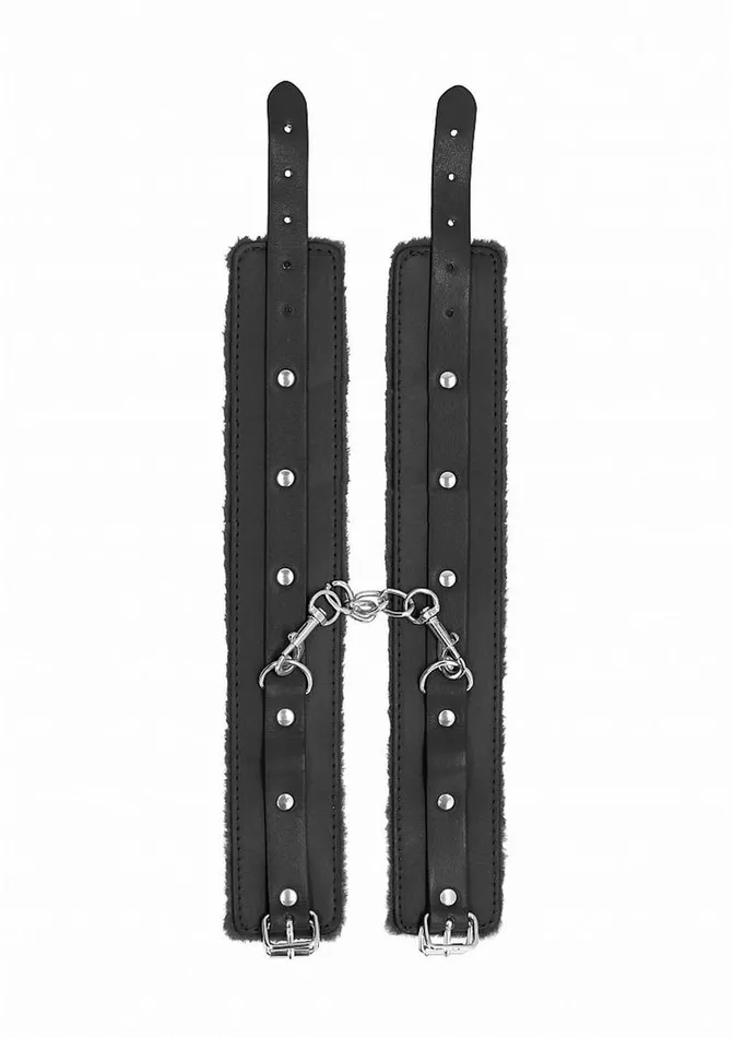 Couples Ouch Ouch Plush Leather Ankle Cuff