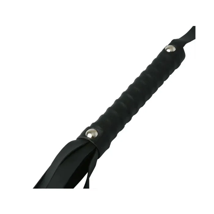 Couples Sportsheets Sex Mischief Black Faux Leather Flogger Couples Sportsheets Sex Mischief Black Faux Leather Flogger