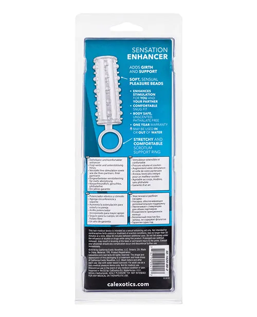 Dildos Sensation Enhancer Clear California Exotic Novelties