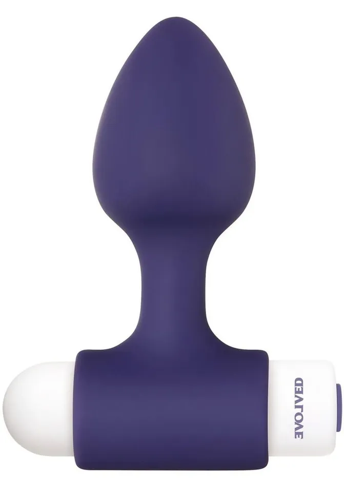 Dynamic Duo Rechargeable Silicone Vibrating Butt Plug Evolved Anal