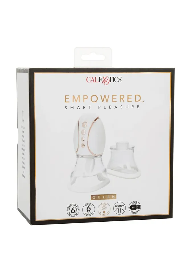 Empowered Smart Pleasure Queen Silicone Rechargeable Stimulator Empowered Female Sex Toys