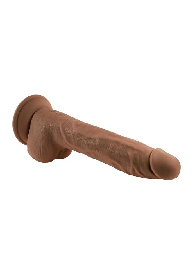 Evolved Female Sex Toys Thrust In Me Rechargeable Silicone Thrusting Vibrating Realistic Dong with Remote Control