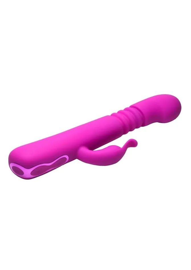 Female Sex Toys BANG Bang Thrusting Rechargeable Silicone Rabbit Vibrator