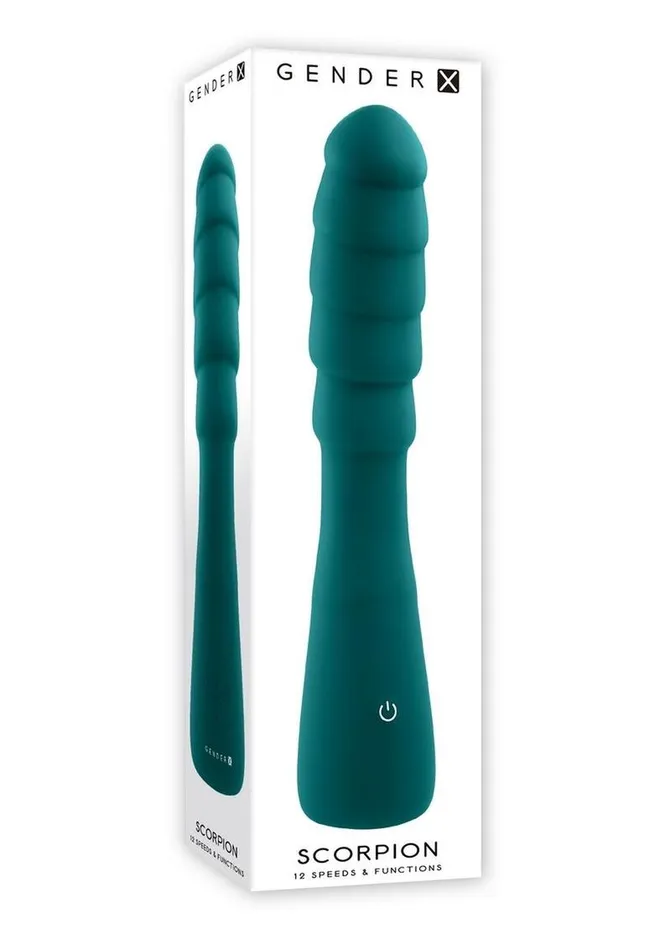 Female Sex Toys Gender X Gender X Scorpion Rechargeable Silicone Vibrator